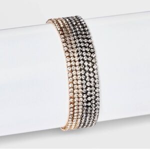 ⭐️ A New Day Gold and Silver Multi-Strand Bracelet
